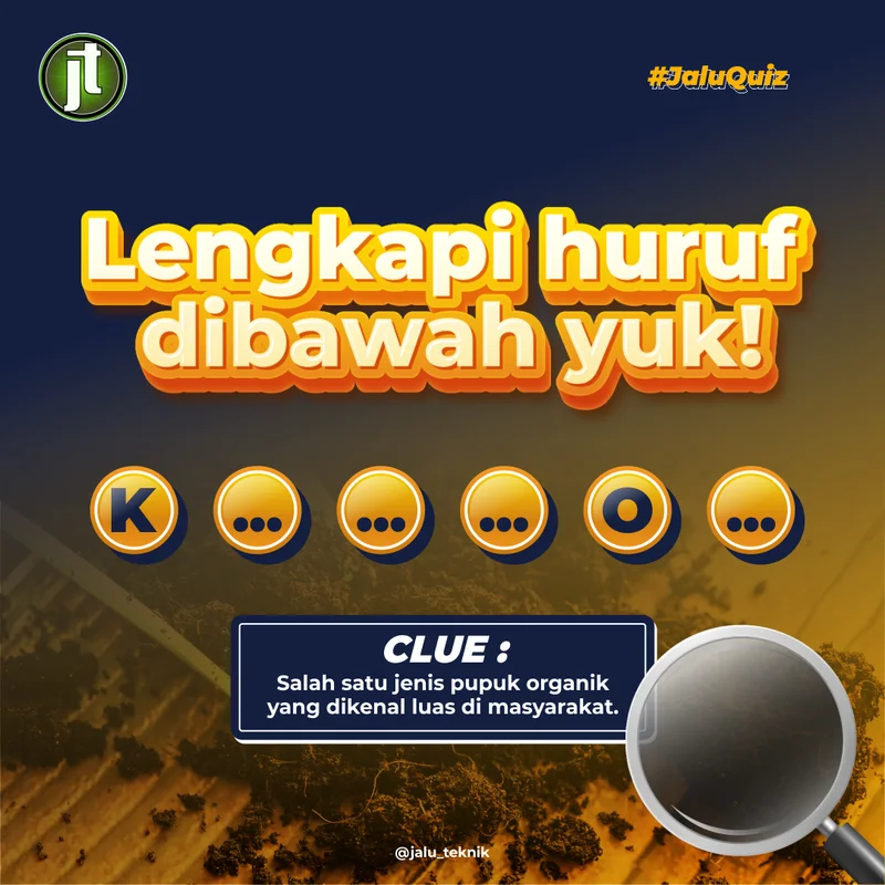 Konten Quiz Interaksi Instagram Jalu Teknik oleh Creativism