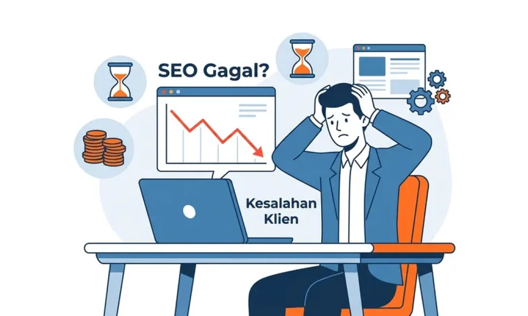 3 Kesalahan Terbesar Klien yang Bikin SEO Tidak Pernah Berhasil