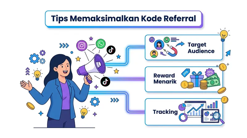 Tips memaksimalkan strategi kode referral