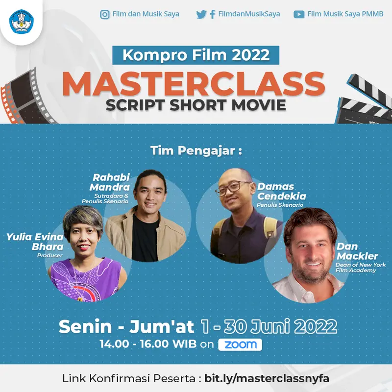 Desain feed Instagram masterclass Kompetisi Produksi 2022