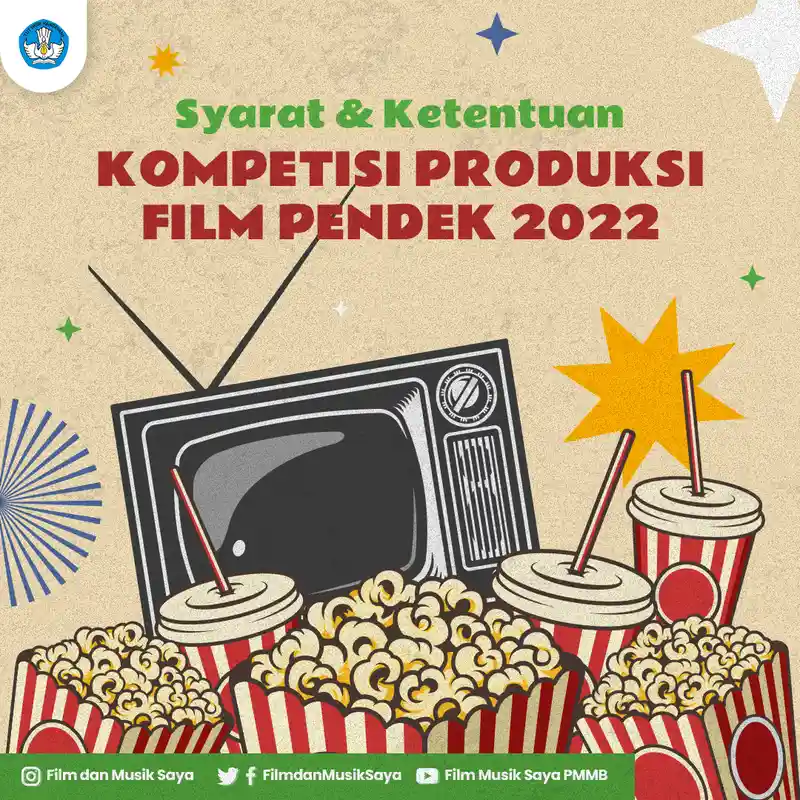 Desain feed Instagram regulasi kompetisi produksi film pendek 2022