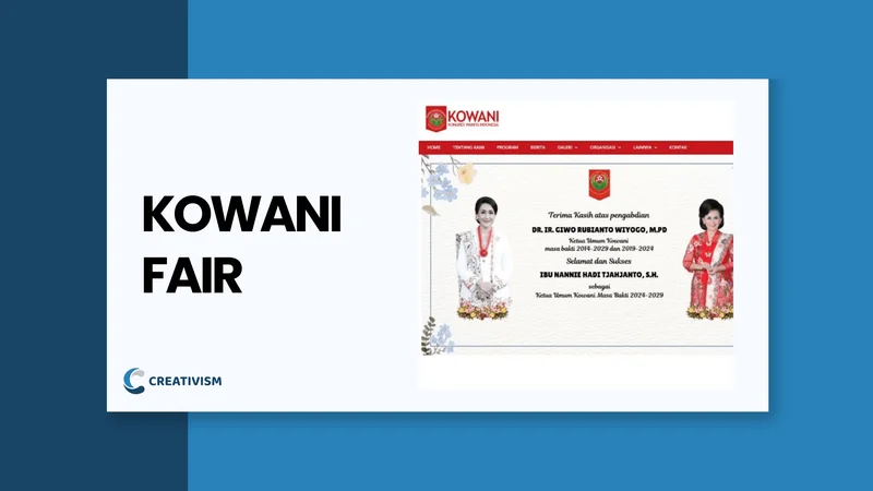 Kowani Fair 2020 - Portfolio Creativism Social Media Management Virtual Event