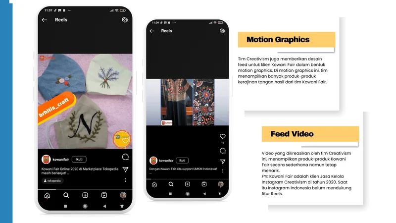 Konten Motion Graphic dan Video Kowani Fair 2020