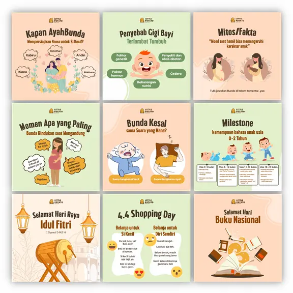 Little Potato Indonesia: Studi Kasus Jasa Kelola Instagram Parenting