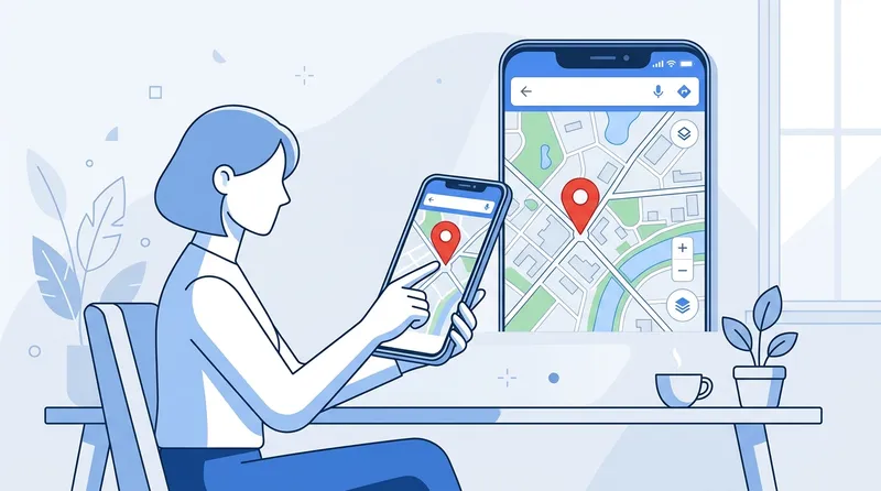 Cara menambahkan lokasi di Google Maps melalui smartphone