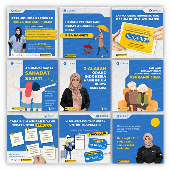Portofolio konten Instagram Mersilia Arvita oleh Creativism