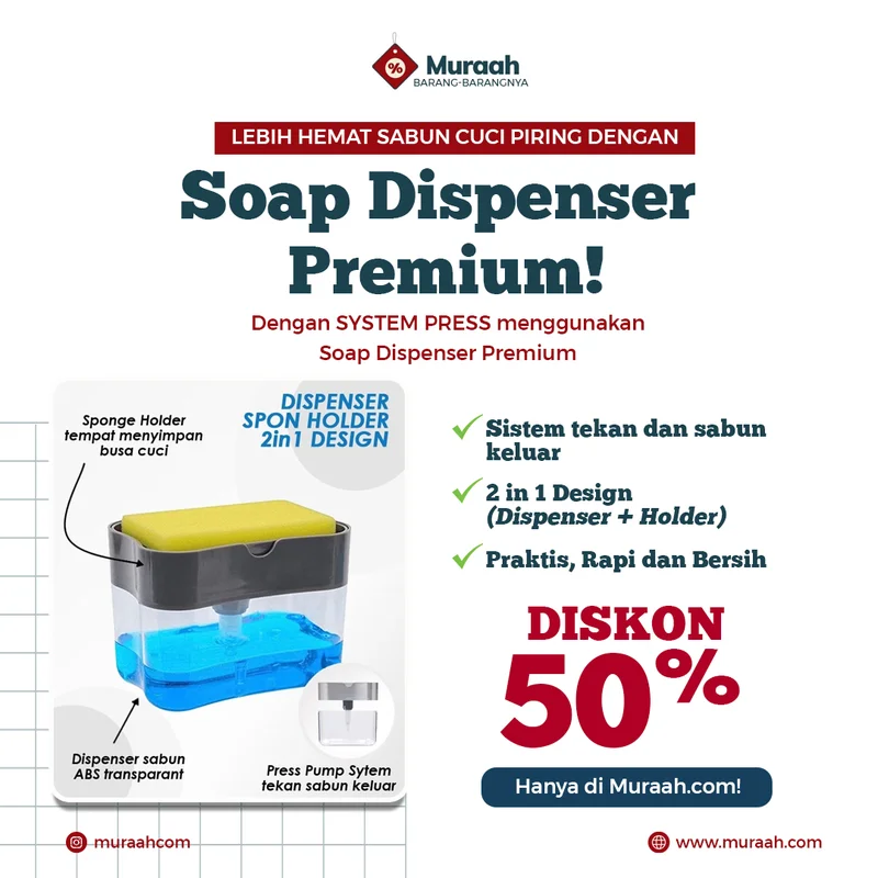 Konten product knowledge Instagram Muraah tentang Soap Dispenser Premium