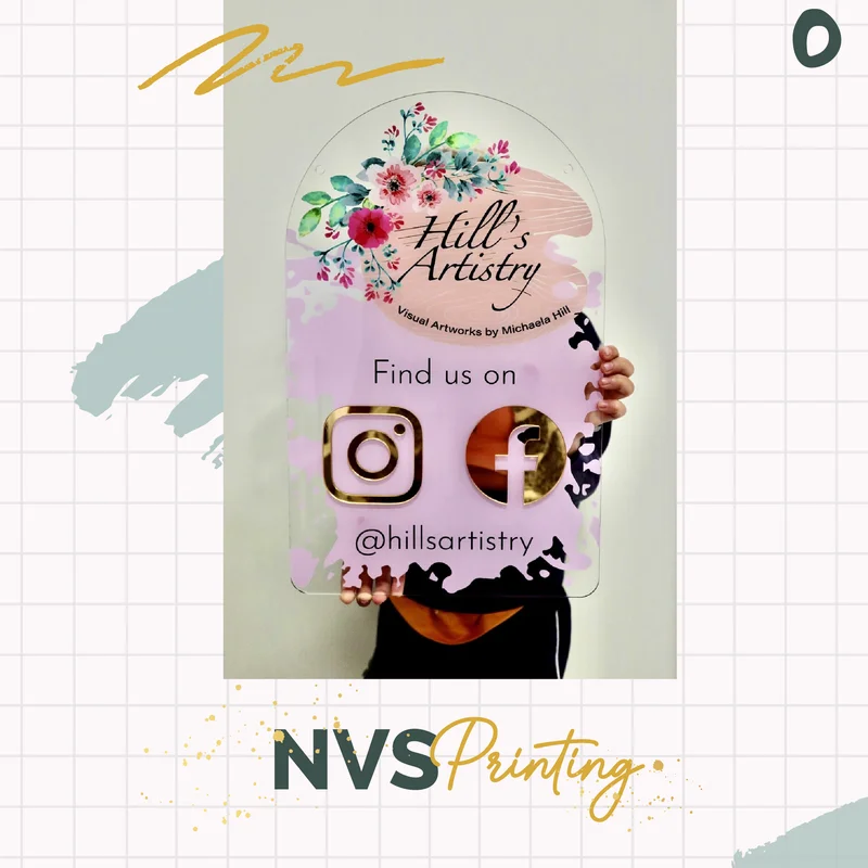 Contoh desain konten Instagram NVS Printing oleh Creativism