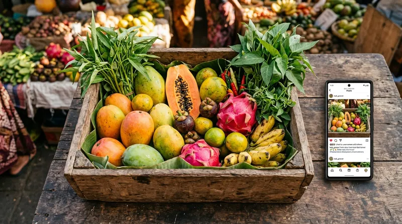 Studi Kasus Social Media Panen Indonesia: 97 Konten Edukatif untuk E-Commerce Buah Sayur Online