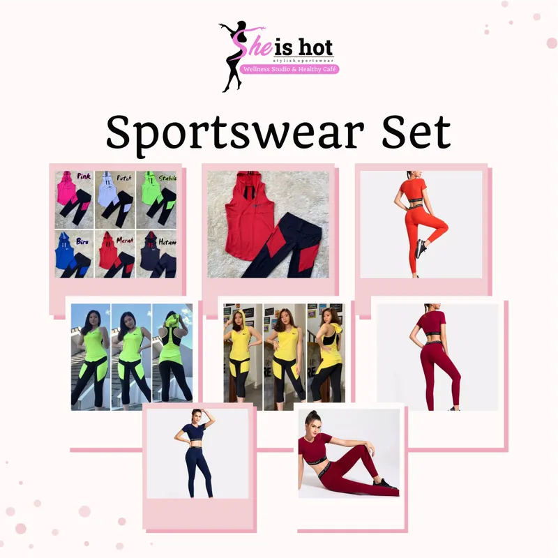 Desain konten Instagram sportswear set Sheishot oleh Creativism