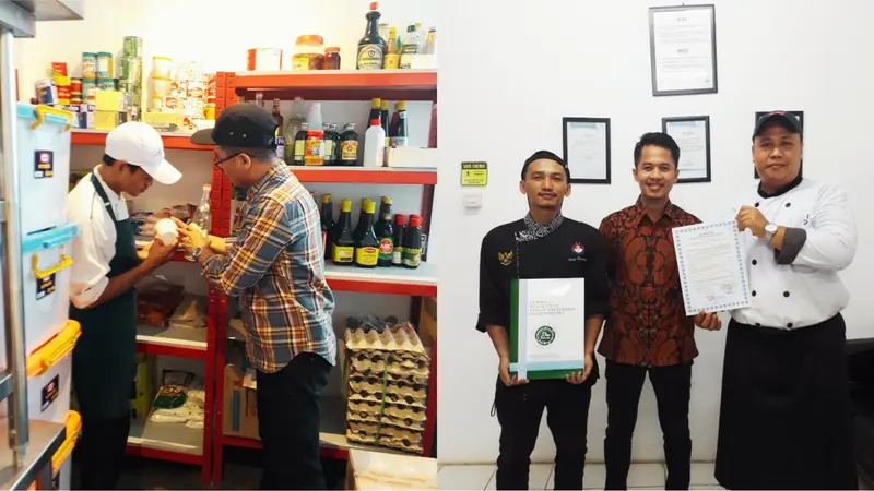 Hasil sertifikasi halal yang dibantu Sintesa Consultant untuk klien mereka