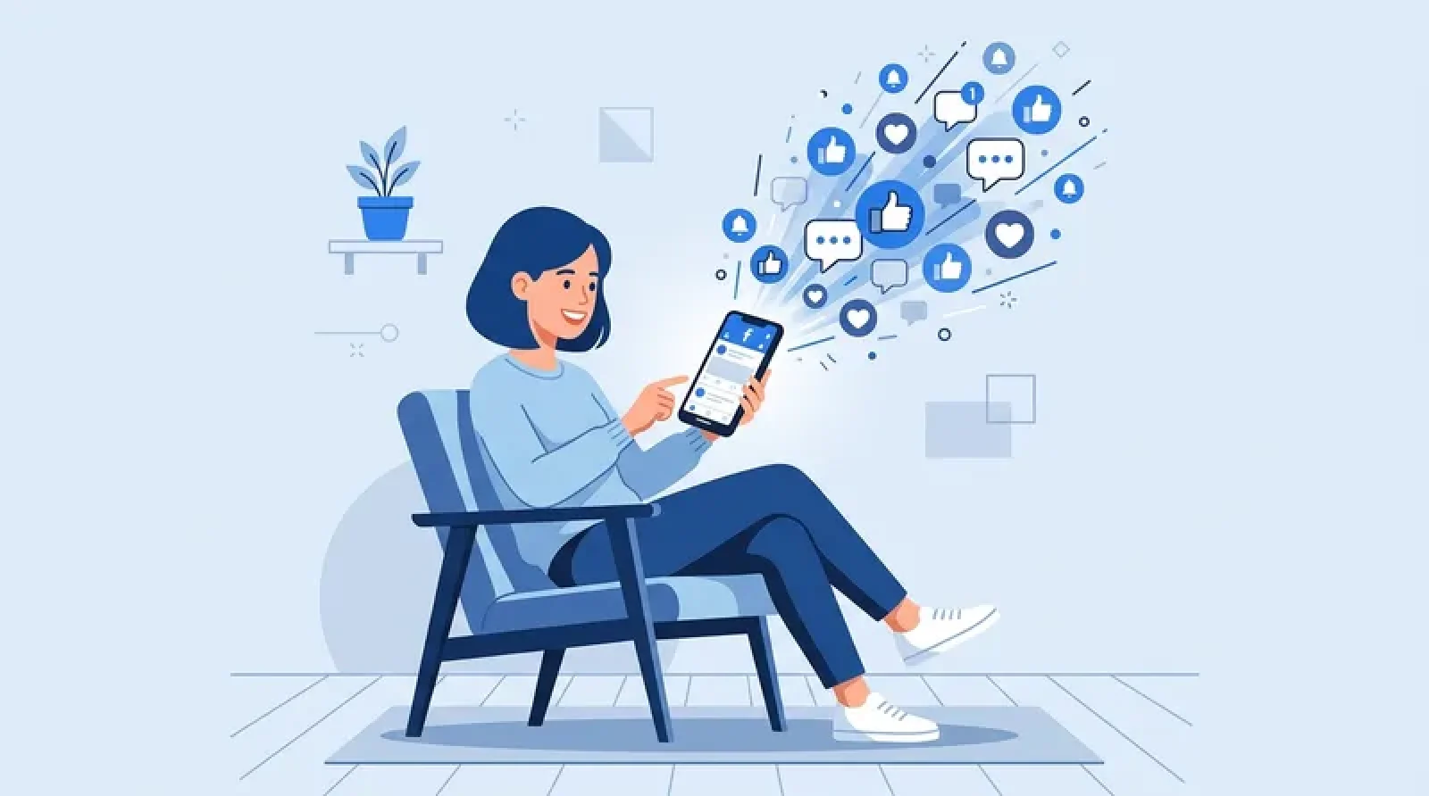 Status FB yang mengundang banyak komentar dan like