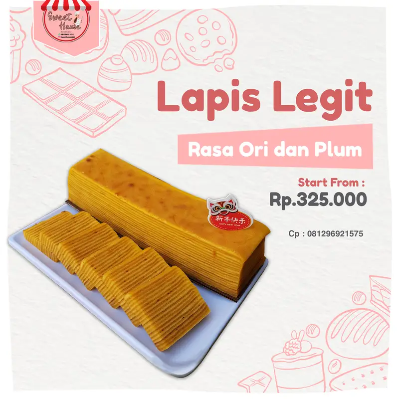 Jasa Kelola Instagram Kue Lapis Legit: Studi Kasus Sweet House Jakarta