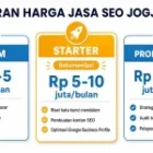 Biaya Jasa SEO Bulanan: Cara Menilai Paket agar Tidak Salah Pilih