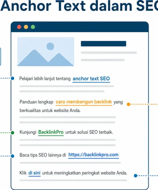 Anchor Artinya: Pengertian, Fungsi, dan Jenis Anchor Text dalam SEO