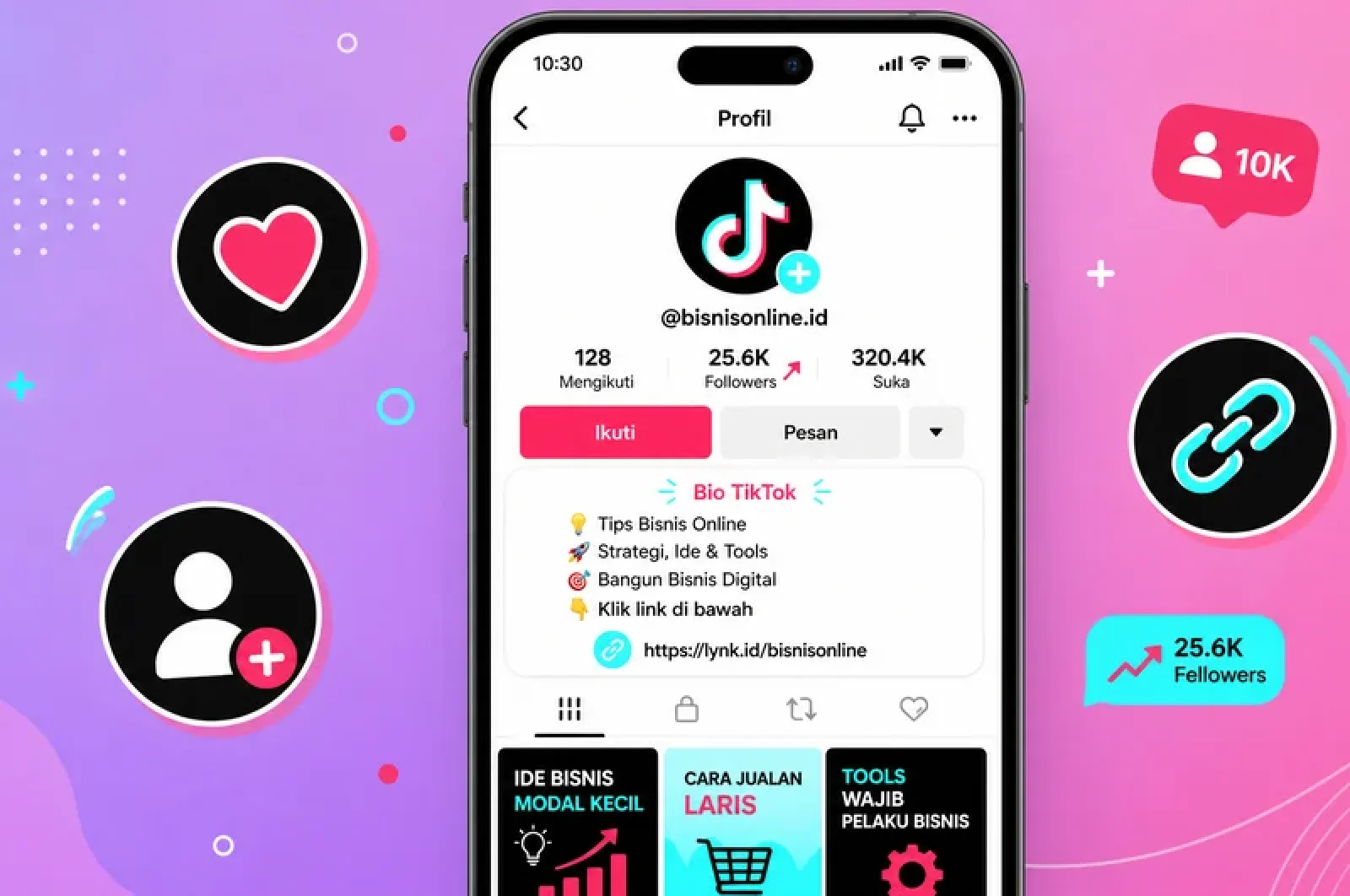 Bio TikTok untuk Mendapatkan Followers: Panduan Lengkap 2026