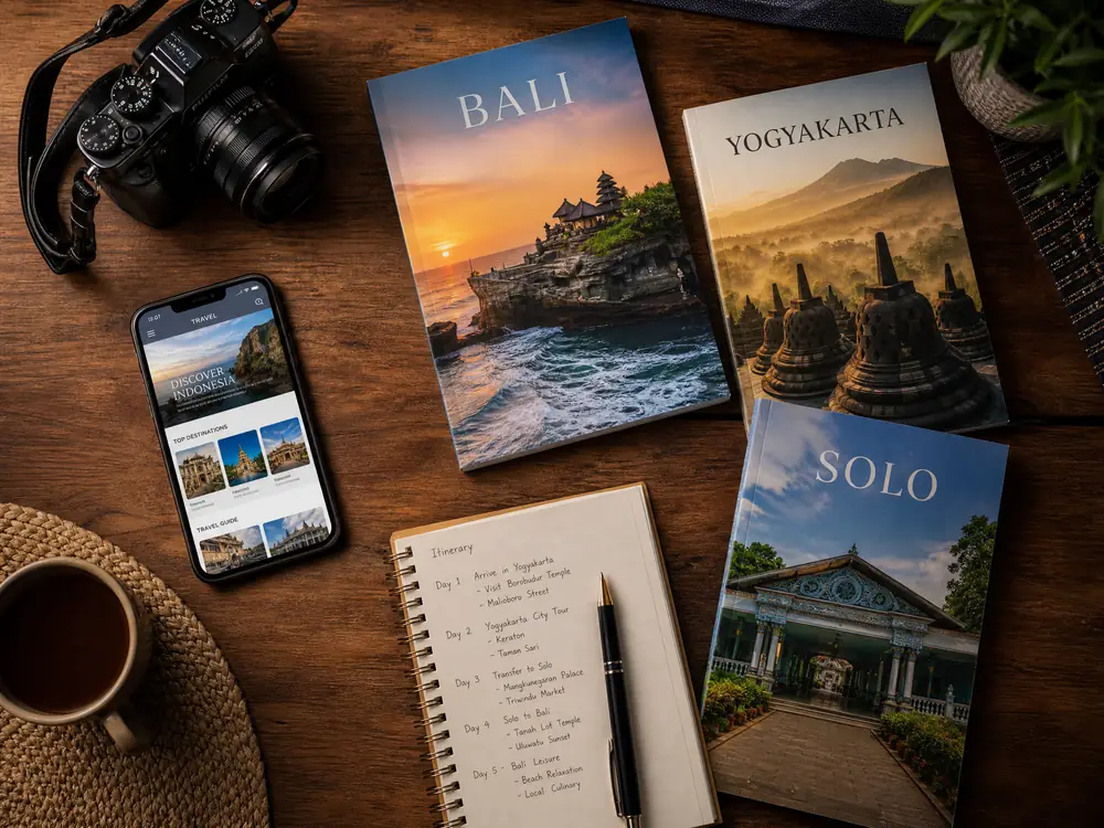 Contoh promosi wisata Bali Yogyakarta dan Solo