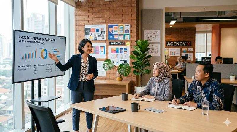 Cara kerja agency: tahap briefing klien menjadi fondasi seluruh proyek