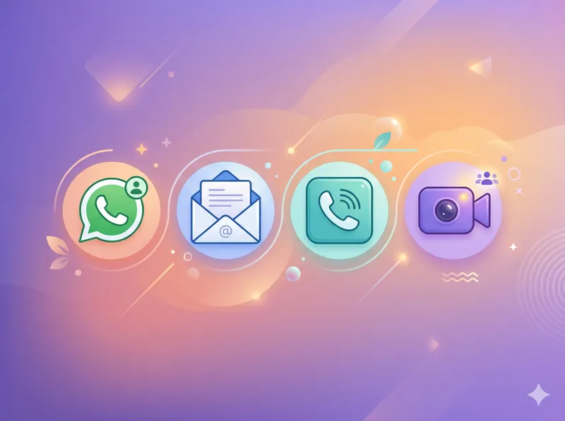Channel mix follow up customer WhatsApp email panggilan video
