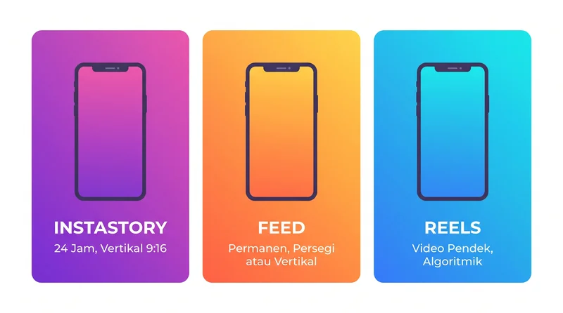 Perbandingan Instastory vs Feed vs Reels Instagram