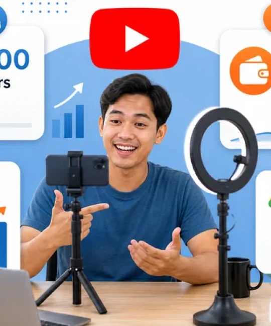 Gaji YouTuber 100k subs di Indonesia 2026