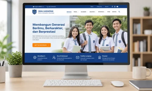 8 Contoh Website Sekolah Terbaik 2026 dan Panduan Design Pendidikan