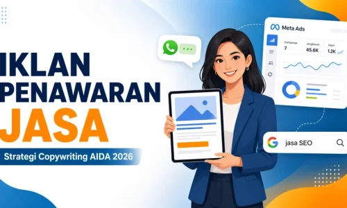Iklan Penawaran Jasa: Panduan Copywriting AIDA & Strategi 2026
