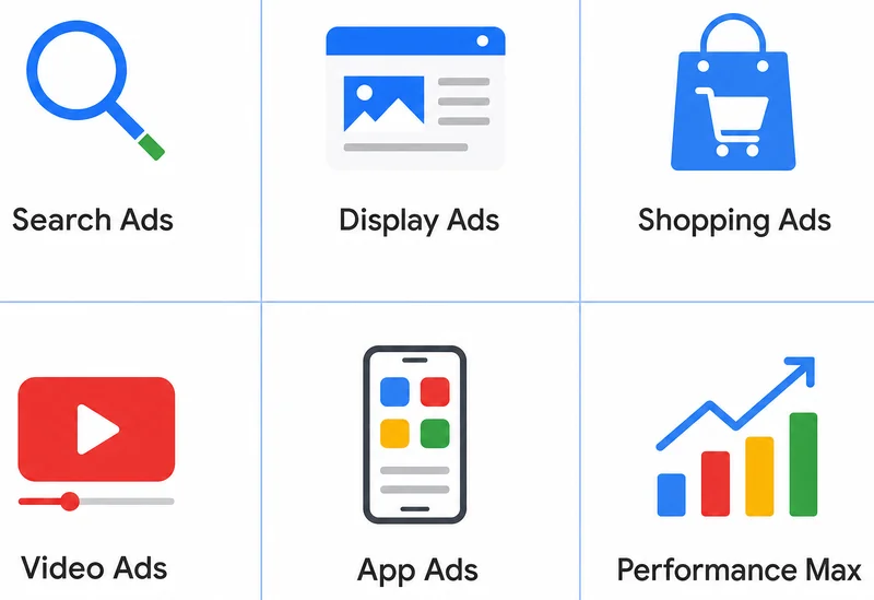 Enam jenis kampanye Google Ads untuk berbagai tujuan bisnis