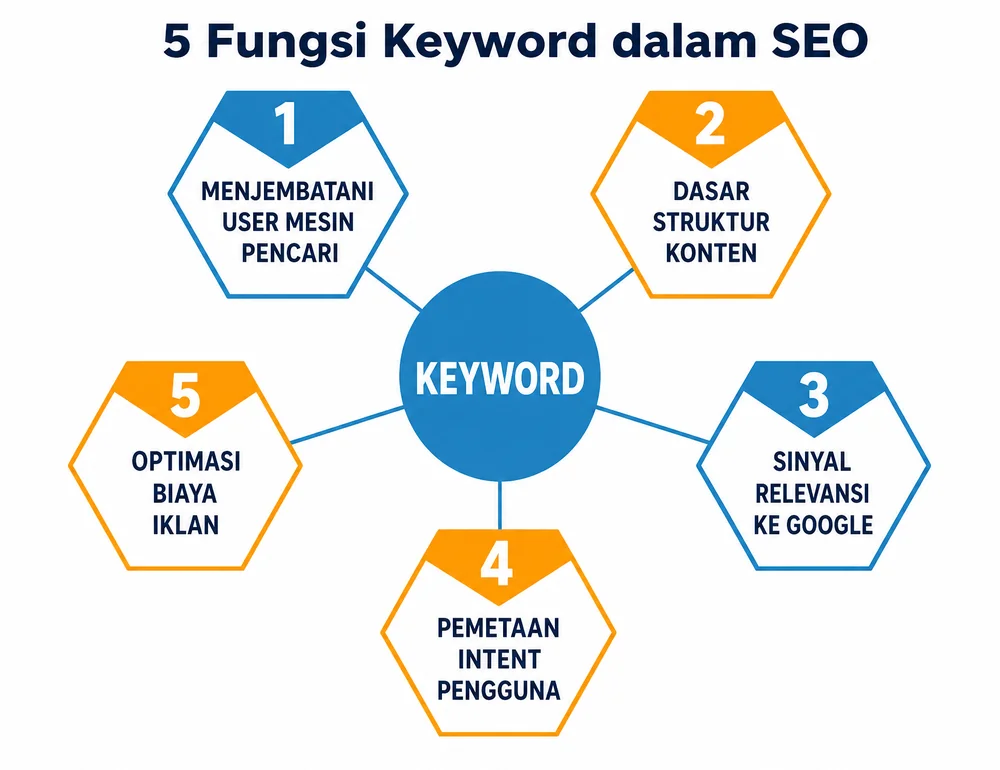 Fungsi keyword dalam SEO