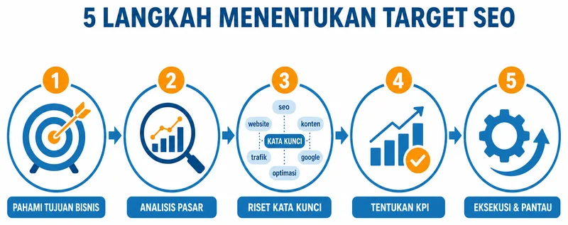 Lima langkah menentukan target SEO yang tepat