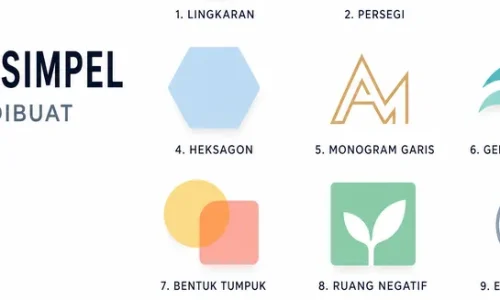 Logo Gampang: Ciri, Cara Membuat, Tools, dan Contoh Logo Simpel Keren