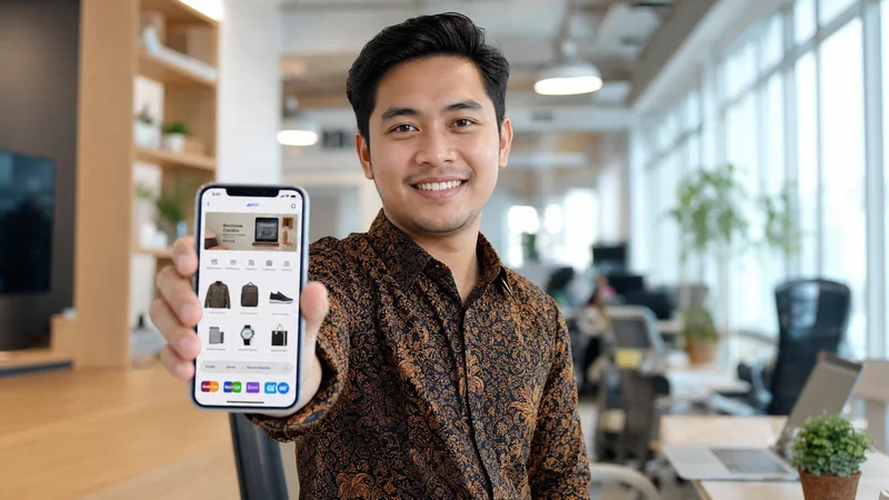 Mobile adalah perangkat genggam seperti smartphone yang menjadi gerbang utama akses internet di Indonesia