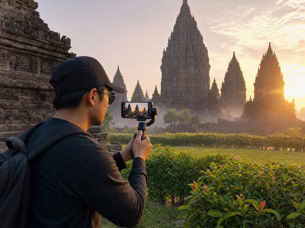 Konten reels untuk promosi wisata destinasi Indonesia