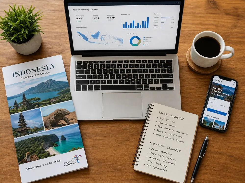 Strategi marketing wisata data-driven dengan analytics