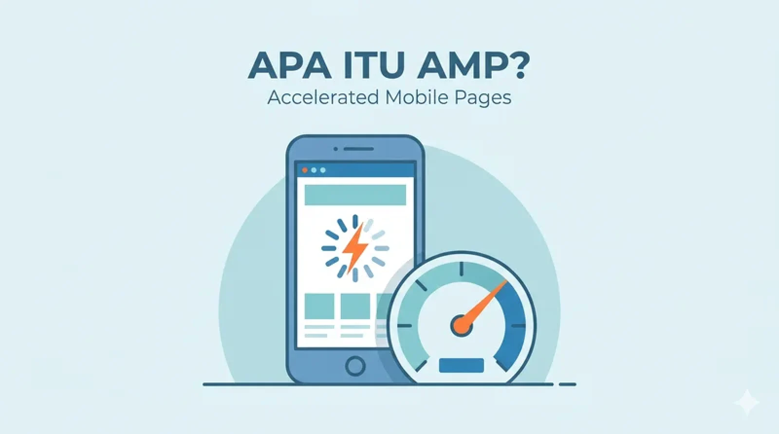 Apa itu AMP Accelerated Mobile Pages ilustrasi