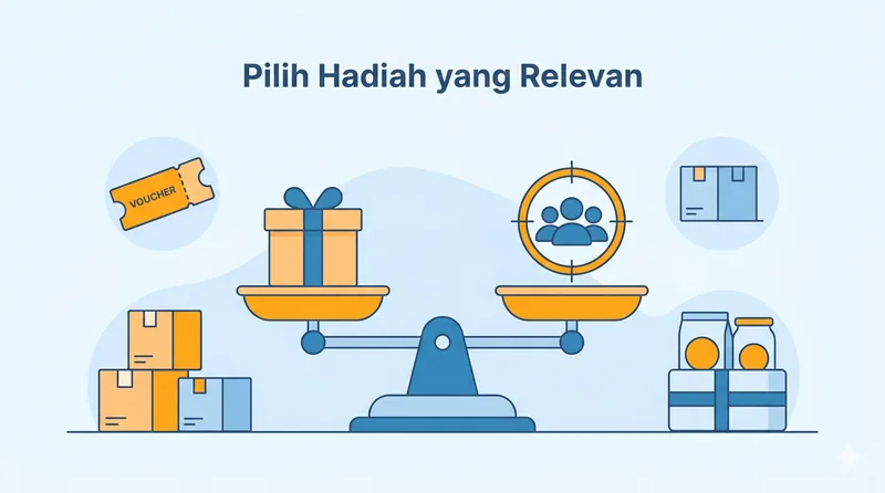 Cara memilih hadiah giveaway yang relevan dengan target audiens