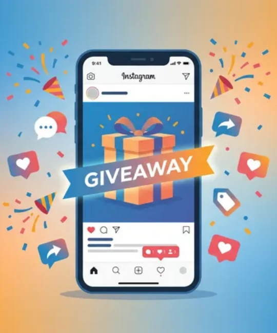 Tips giveaway menarik Instagram untuk usaha dengan ikon engagement
