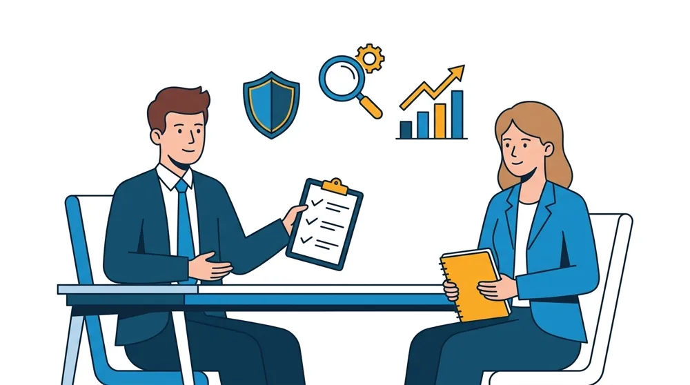 Ilustrasi checklist memilih konsultan SEO yang tepat